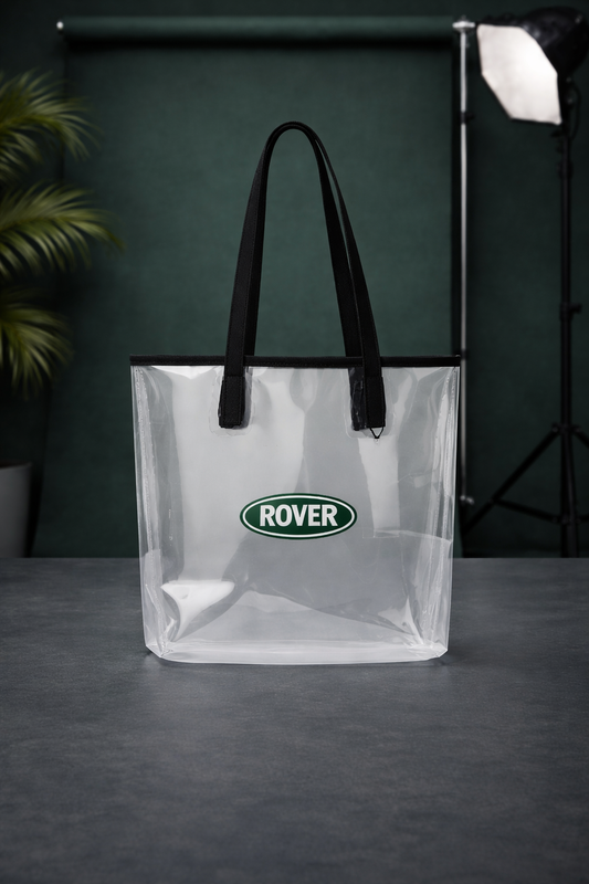 Clear tote bag